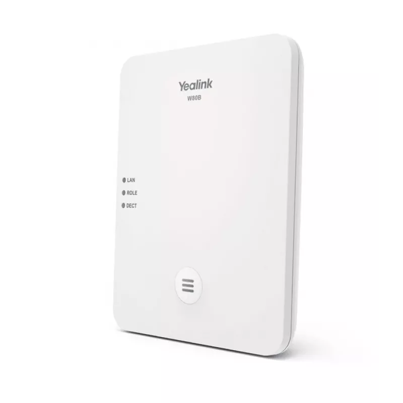 Yealink W80B stacja bazowa DECT Biały