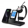 Yealink WH66 Dual UC-DECT Bezprzewodowy zestaw słuchawkowy, Bezprzewodowy, Biuro/Centrum telefoniczne, 20 - 20000 Hz, 127 g, Zestaw słuchawkowy, Czarny