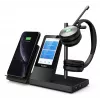 Yealink WH66 Dual UC-DECT Bezprzewodowy zestaw słuchawkowy, Bezprzewodowy, Biuro/Centrum telefoniczne, 20 - 20000 Hz, 127 g, Zestaw słuchawkowy, Czarny