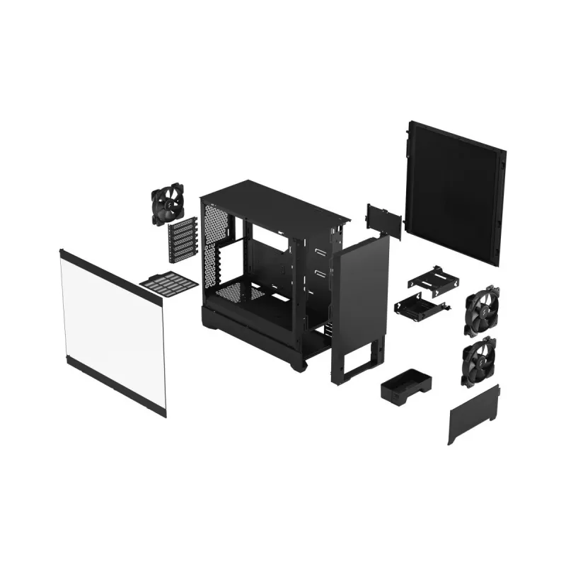 FRACTAL DESIGN Fractal Design Pop Silent Czarny Tg Clear Tint