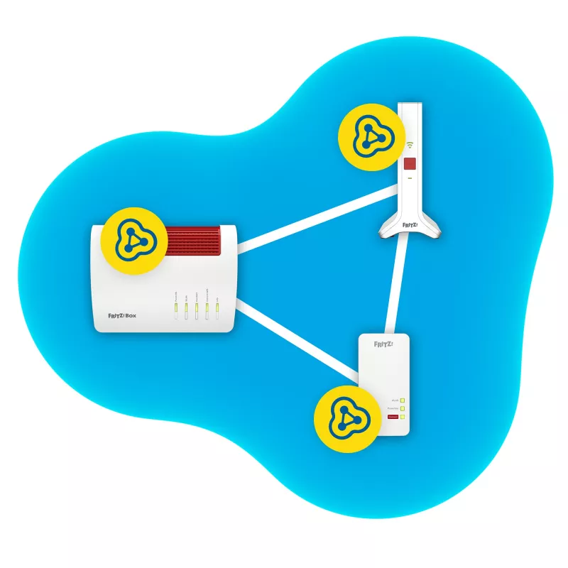 Repeater 3000 AX Wzmacniacz sieciowy 2400 Mbit/s Biały