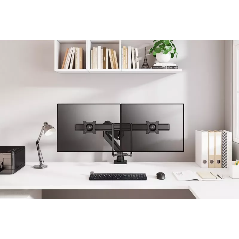 Neomounts DS75-450BL2 Ramię do monitora 17-32 cale - sprężyna gazowa - Topfix - blokada 180°