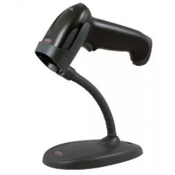 HONEYWELL Skaner kodów kreskowych Voyager 1250g Zestaw USB - Zawiera czarny skaner 1250g, kabel USB typu A spiralny 3m, elastyczną podstawę ekspozycyjną i dokumentację