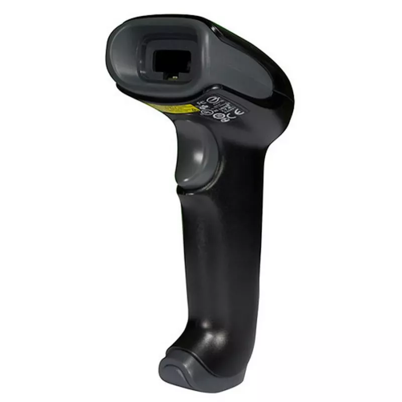 HONEYWELL Skaner kodów kreskowych Voyager 1250g Zestaw USB - Zawiera czarny skaner 1250g, kabel USB typu A spiralny 3m, elastyczną podstawę ekspozycyjną i dokumentację