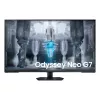 Monitor komputerowy Samsung S43CG700NU 109,2 cm (43 cale) 3840 x 2160 pikseli 4K Ultra HD LED Czarny, Biały