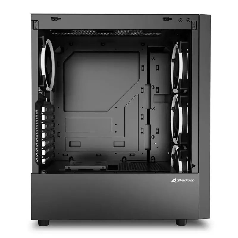 Obudowa PC Sharkoon RGB Wave Desktop Czarna