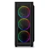 Obudowa PC Sharkoon RGB Wave Desktop Czarna