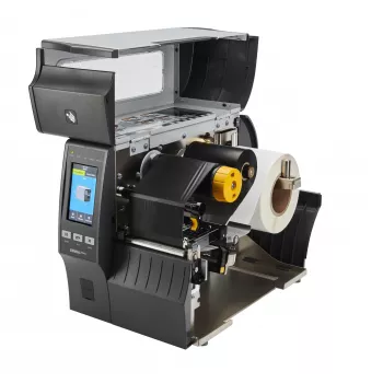 POS label printer Zebra ZT411 — Direct thermal / Thermal transfer, 203×203 DPI, 104 mm print width, Wired & Wireless