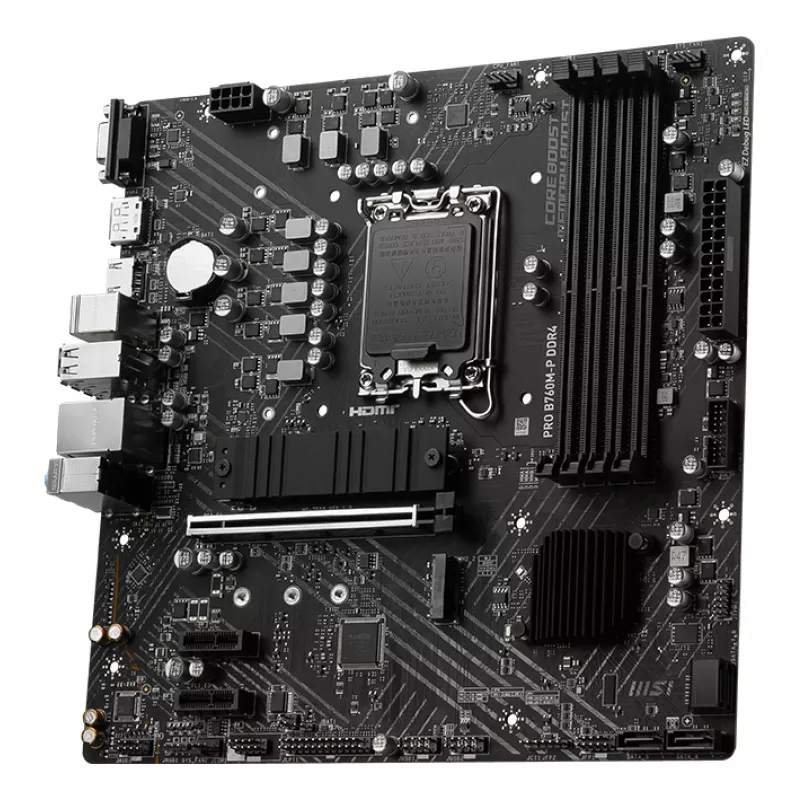 MSI PRO B760M-P DDR4 płyta główna Intel B760 LGA 1700 micro ATX