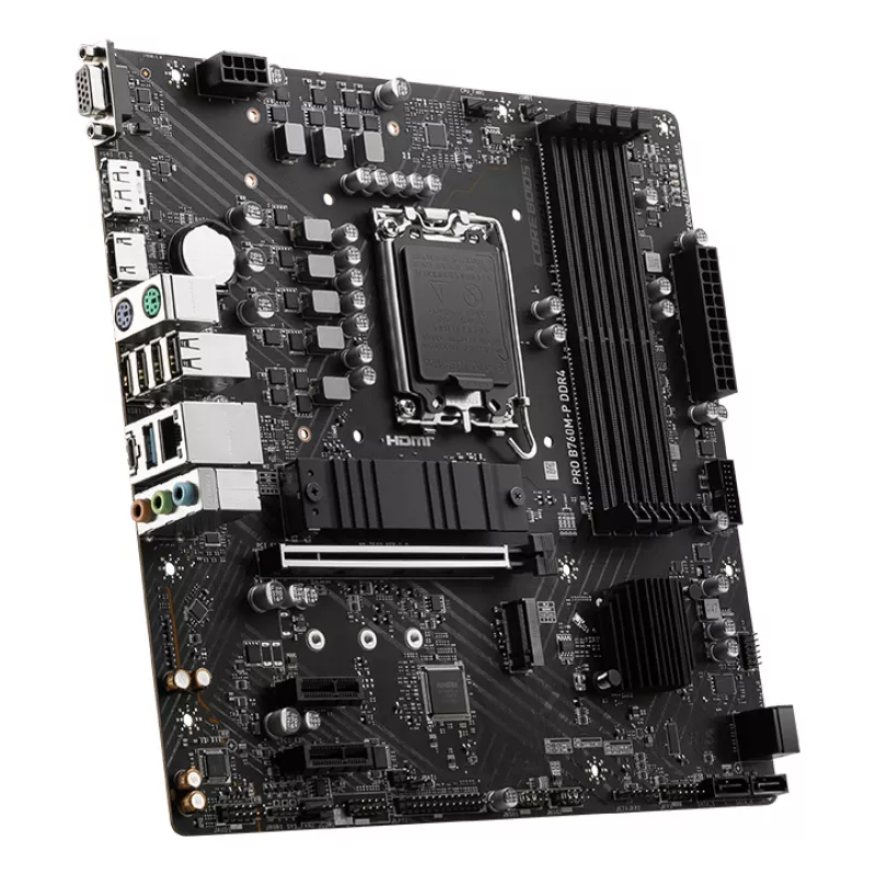MSI PRO B760M-P DDR4 płyta główna Intel B760 LGA 1700 micro ATX