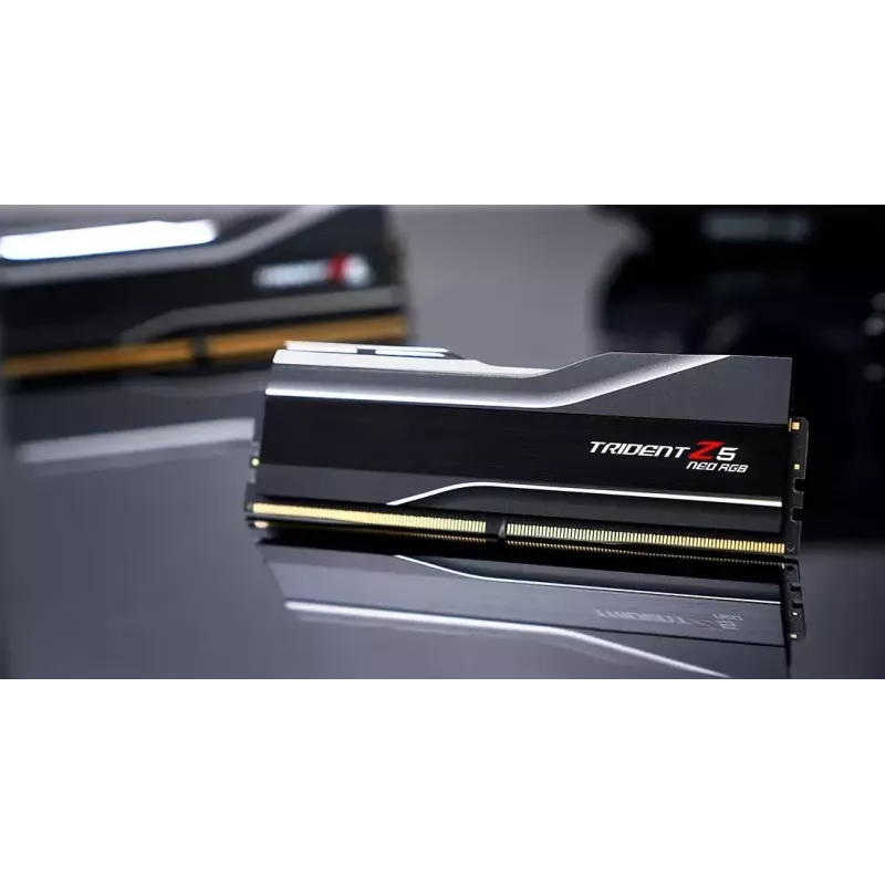 DIMM 32 GB DDR5-6000 (2x 16 GB) Dual-Kit, Arbeitsspeicher schwarz, F5-6000J3636F16GX2-TZ5NR, Trident Z NEO RGB, AMD EXPO