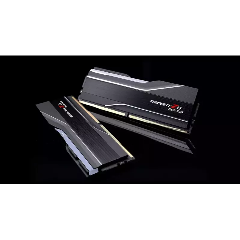 DIMM 32 GB DDR5-6000 (2x 16 GB) Dual-Kit, Arbeitsspeicher schwarz, F5-6000J3636F16GX2-TZ5NR, Trident Z NEO RGB, AMD EXPO