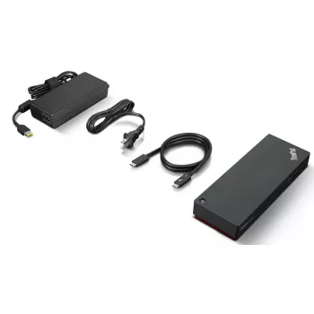 Lenovo ThinkPad Universal Thunderbolt 4 Smart Dock przewodowa stacja dokująca Czarny 40 Gbit/s 100 W