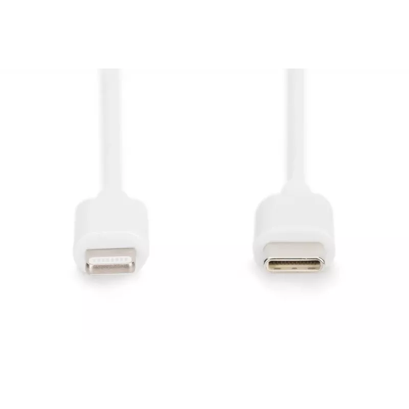 Kabel ładujący USB-C - Lightning Digitus Data DB-600109-010-W