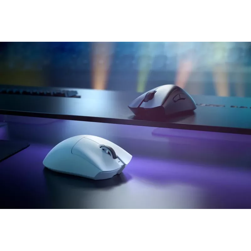 RAZER Deathadder V3 Pro Ergonomiczna mysz bezprzewodowa / przewodowa do gier biała