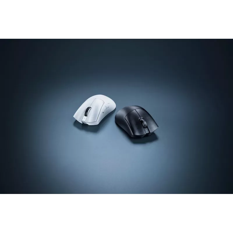 RAZER Deathadder V3 Pro Ergonomiczna mysz bezprzewodowa / przewodowa do gier biała