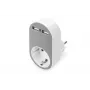 DIGITUS Zasilacz sieciowy z 2 portami USB, 250 V, 50 Hz, USB: 5 V, 2,1 A, biały / szary