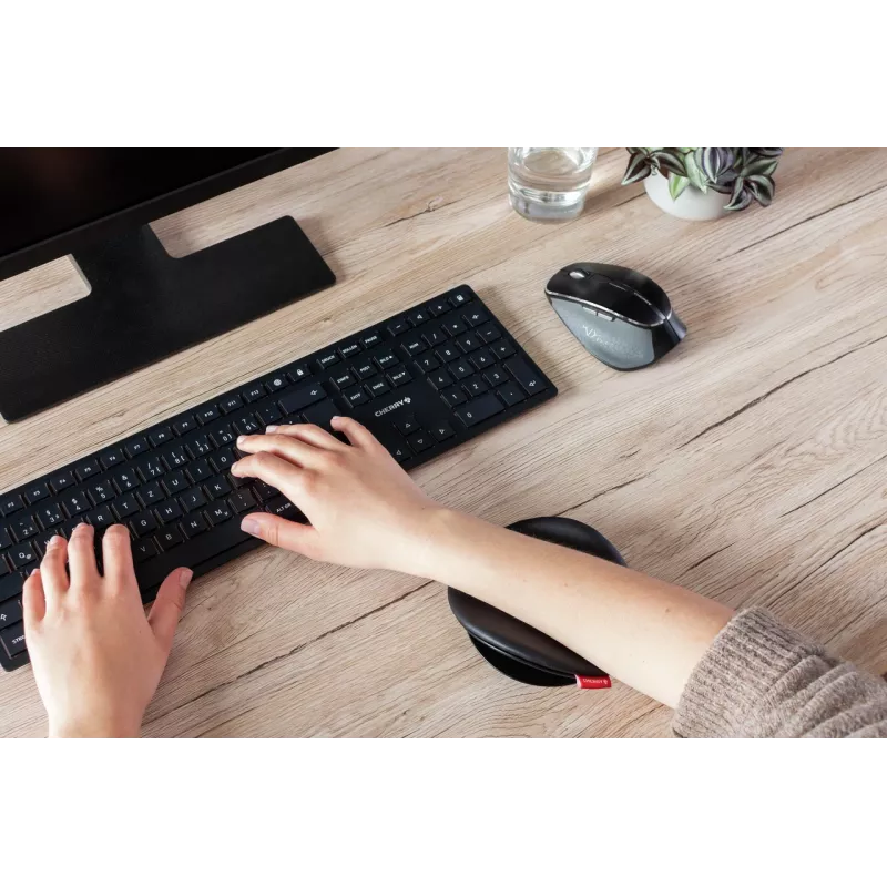 Podkładka pod nadgarstek CHERRY SLIDEPAD ERGO czarna