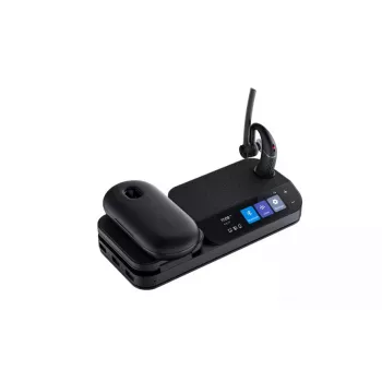 Yealink BH71-WORKSTATION-PRO zestaw słuchawkowy/słuchawki Bezprzewodowy Douszny Biuro/Call center Bluetooth Podstawa ładująca Czarny