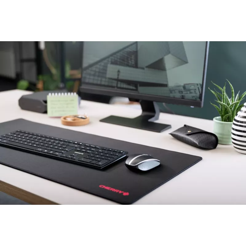 CHERRY KW 9100 cienki klawiatura Uniwersalna RF Wireless + Bluetooth QWERTZ niemiecki Czarny