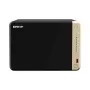 QNAP TS-664 NAS Tower Intel® Celeron® N5095 8 GB DDR4 0 TB QNAP QTS Czarny, Brązowy