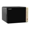 QNAP TS-664 NAS Tower Intel® Celeron® N5095 8 GB DDR4 0 TB QNAP QTS Czarny, Brązowy