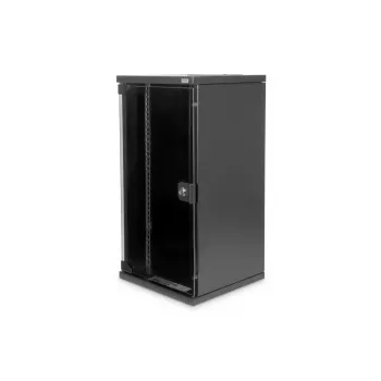 DIGITUS Szafka naścienna 254mm (10 cali) - 312x300 mm (SxG) Czarna