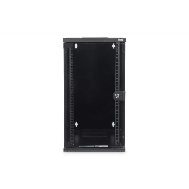 DIGITUS Szafka naścienna 254mm (10 cali) - 312x300 mm (SxG) Czarna