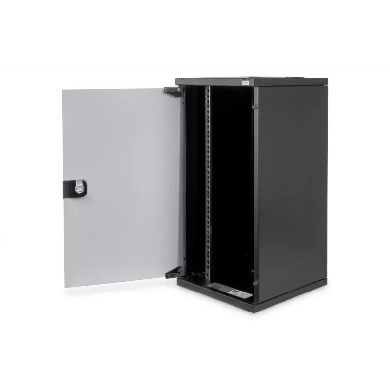 DIGITUS Szafka naścienna 254mm (10 cali) - 312x300 mm (SxG) Czarna