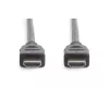 Kabel przyłączeniowy DIGITUS HDMI Ultra High Speed, typ A M/M, 3m z Ethernetem, UHD 8K 60p, czarny