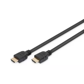 DIGITUS HDMI Ultra High Speed Kabel połączeniowy, Typ A M/M, 5 m z Ethernetem, UHD 8K 60p, Czarny