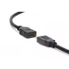 Przedłużacz DIGITUS HDMI High Speed, typ A M/F, 3 m z Ethernetem, Ultra HD 24p, złoty-czarny