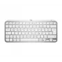 LOGITECH Minimalistyczna bezprzewodowa podświetlana klawiatura - MX KEYS MINI - Jasnoszary - Qwertz Niemiecki