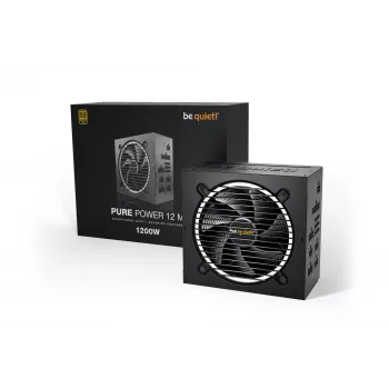 be quiet! PURE POWER 12 M | Zasilacz 1200W 20+4 pin ATX ATX Czarny
