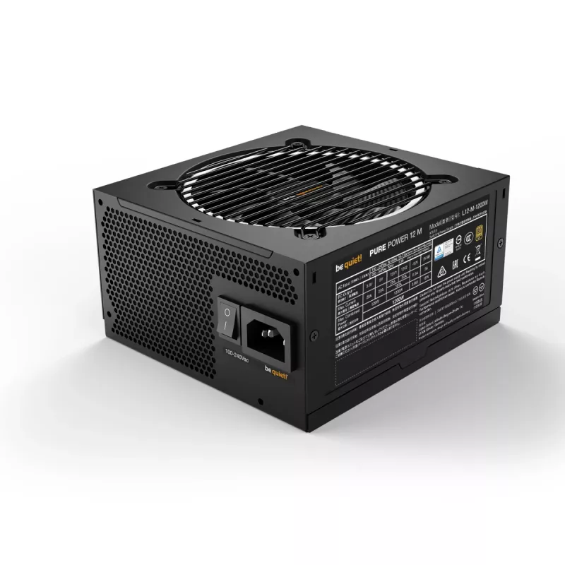 be quiet! PURE POWER 12 M | Zasilacz 1200W 20+4 pin ATX ATX Czarny