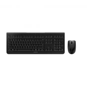 CHERRY DW 3000 klawiatura z myszą w zestawie Uniwersalna RF Bezprzewodowa QWERTY US English Czarna