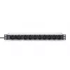 DIGITUS 1U Aluminiowa PDU do montażu w szafie rack 8x C13 2xC19 16A 230VAC 50/60Hz wtyk IEC C20