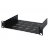 Półka stała DIGITUS 254 mm (10 cali) 1U 44x254x150 mm, kolor czarny (RAL 9005)