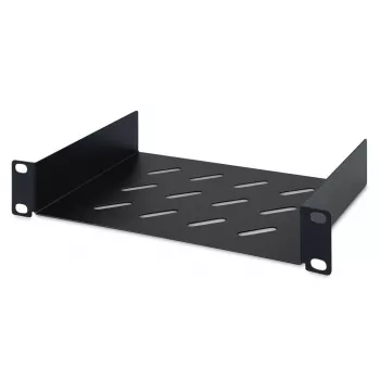 Półka stała DIGITUS 254 mm (10 cali) 1U 44x254x150 mm, kolor czarny (RAL 9005)