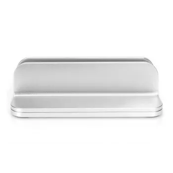 DIGITUS Pionowa Podstawka pod Notebook, srebrny aluminiowy