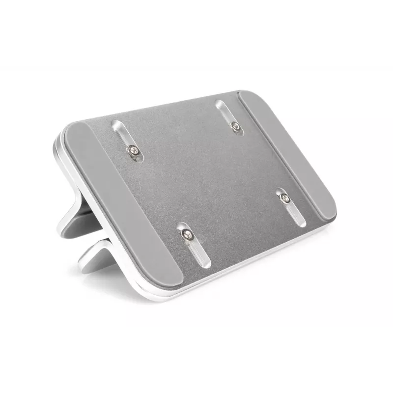 DIGITUS Pionowa Podstawka pod Notebook, srebrny aluminiowy