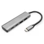 DIGITUS USB-C Hub 4-portowy 2x USB-A + 2x USB-C Gen2
