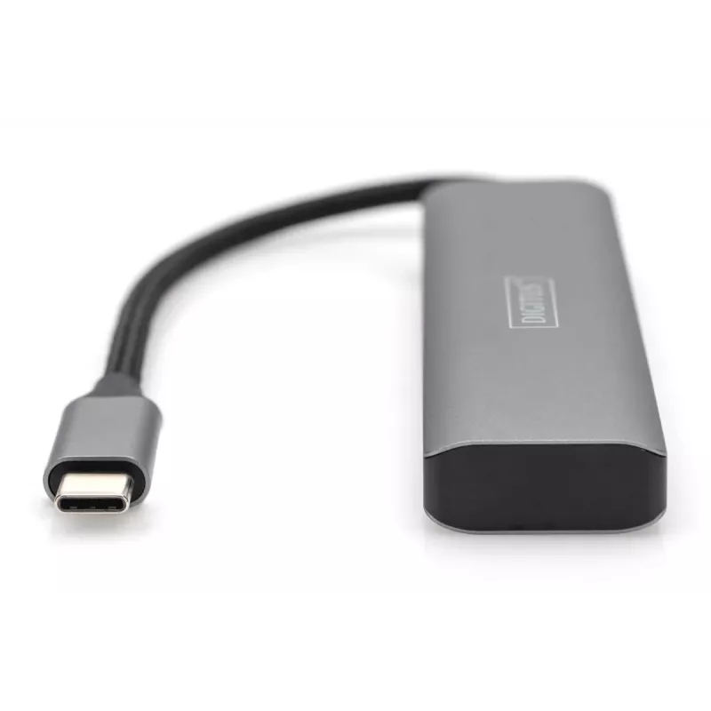 DIGITUS USB-C Hub 4-portowy 2x USB-A + 2x USB-C Gen2