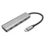 DIGITUS USB-C Hub 4-portowy, 4x USB-C 3.1 Gen1, 5 Gb/s