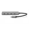 DIGITUS USB-C Hub 4-portowy, 4x USB-C 3.1 Gen1, 5 Gb/s