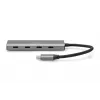 DIGITUS USB-C Hub 4-portowy, 4x USB-C 3.1 Gen1, 5 Gb/s