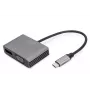 Adapter graficzny DIGITUS USB Type-C™ 4K 2-w-1 DisplayPort + VGA