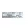CHERRY KW 9100 cienki FOR MAC klawiatura Uniwersalna USB + Bluetooth QWERTZ Niemiecki Srebrny