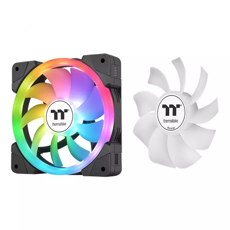 Wentylator chłodzący do komputera THERMALTAKE SWAFAN EX14 ARGB Sync TT Premium Edition - 14 cm - Czarny - 3 szt.