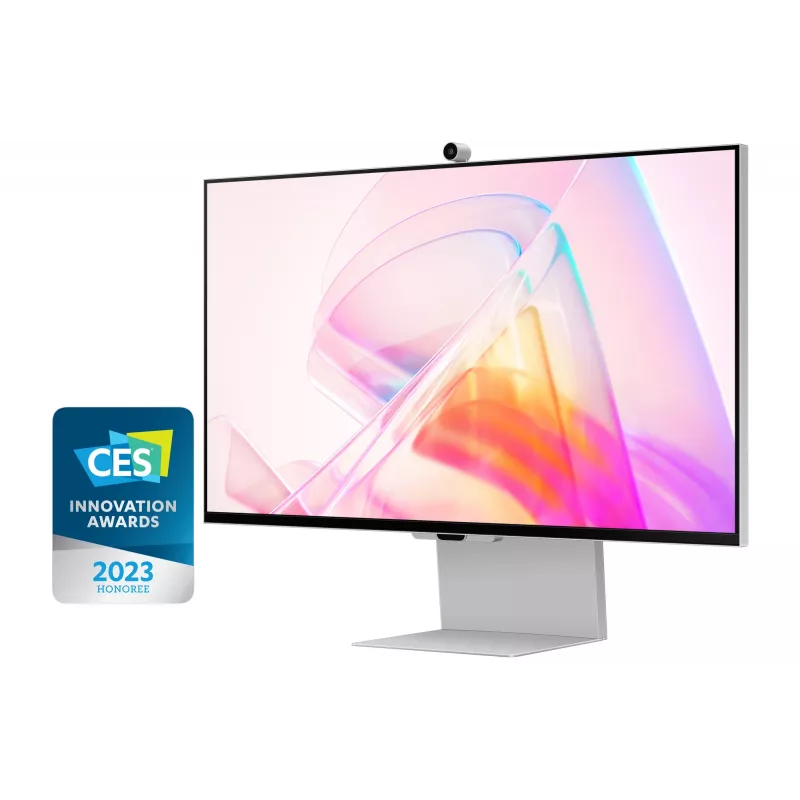 Monitor komputerowy Samsung S90PC 68,6 cm (27 cali) 5120 x 2880 pikseli 5K Ultra HD LCD Srebrny